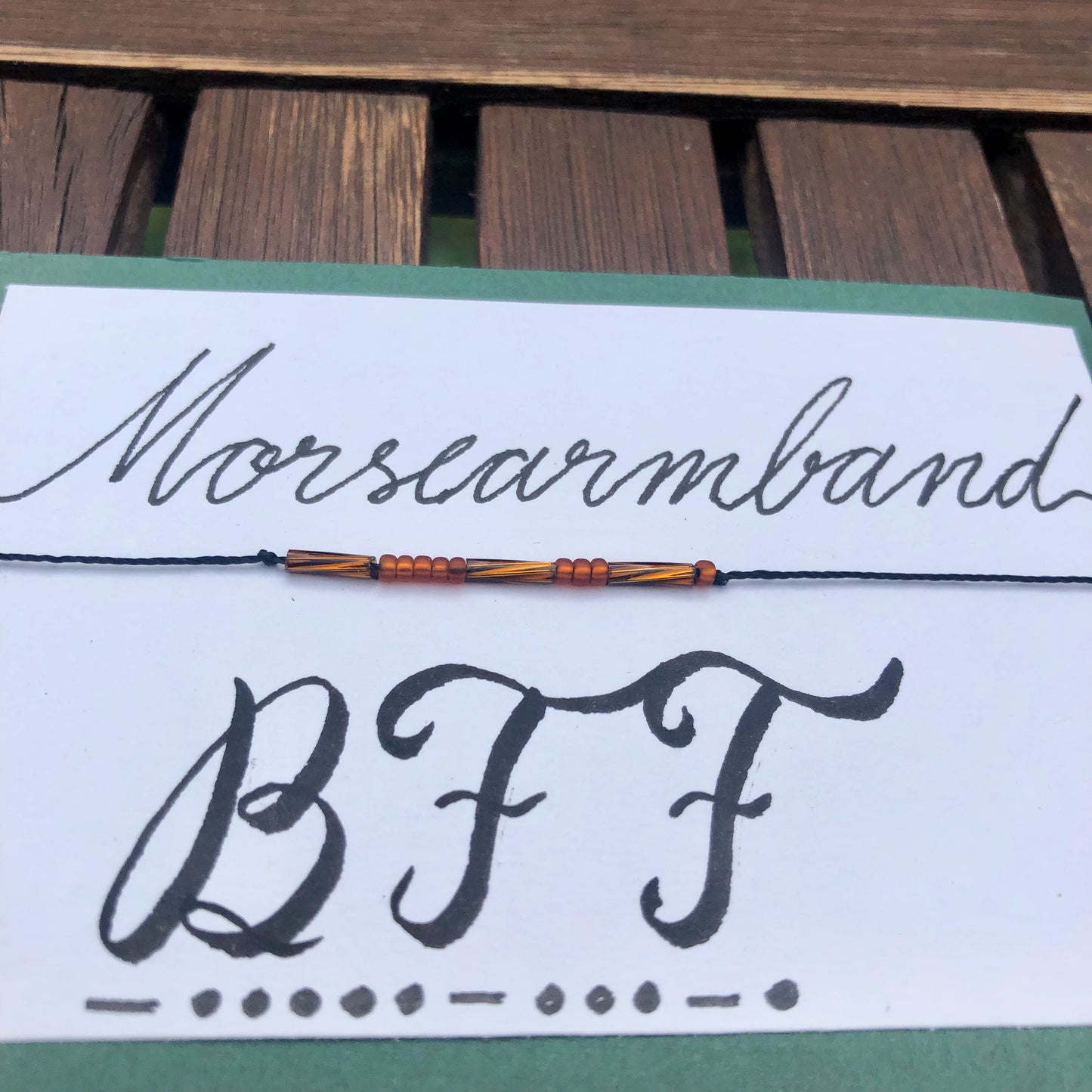 Morsearmband "BFF"